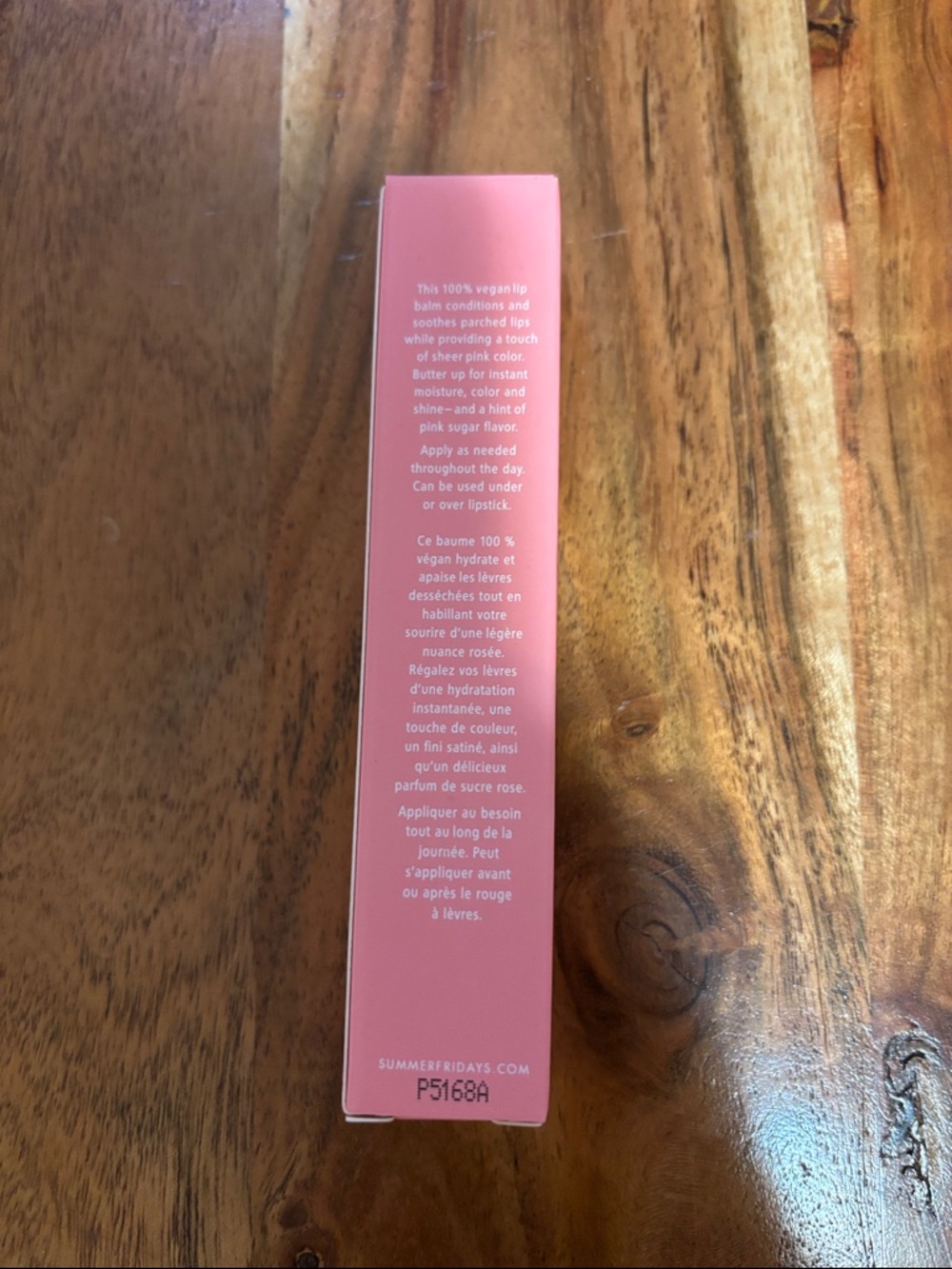 Summer Fridays Pink Sugar Lip Butter - Picture 3 of 5